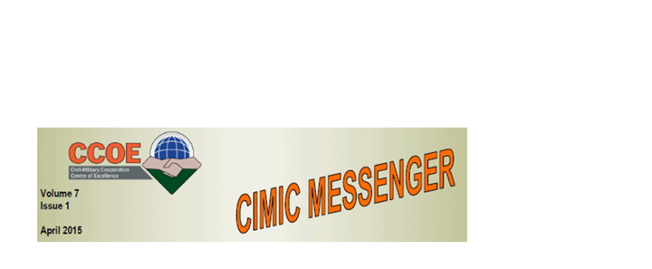 Interaction – 1st CIMIC Messenger in 2015