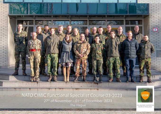 NATO CIMIC Functional Specialist Course 03-2023