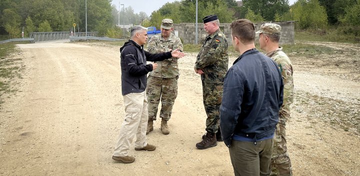 Visiting the exercise Saber Junction '22