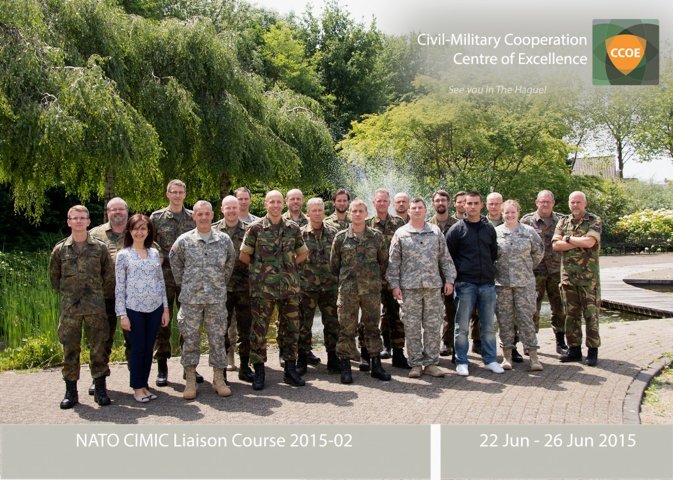 Six nations at NATO CIMIC Liaison Course