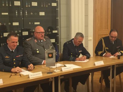 Picture: Meeting at MOD in Latvia