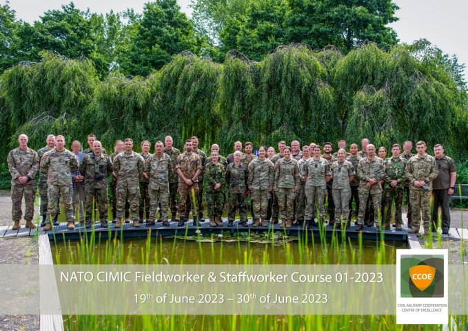 NATO CIMIC Field&Staffworker Course has been ended successfully