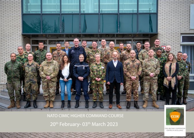 The First NATO CIMIC Higher Command Course of 2023 has Started!