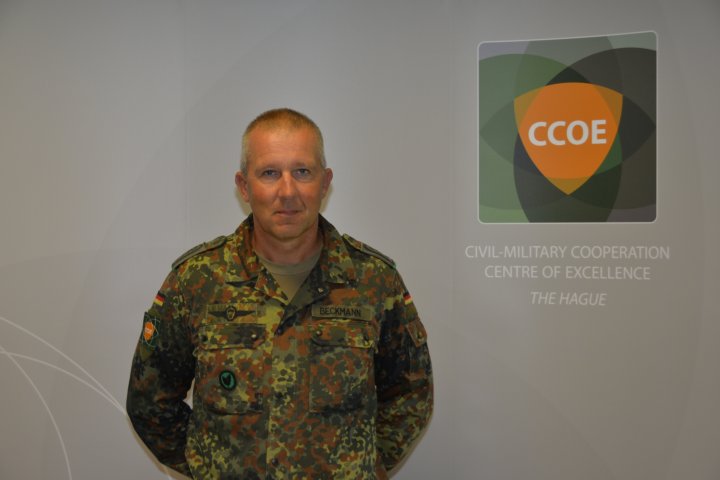 Career Airborne Ranger turns CIMIC at the CCOE