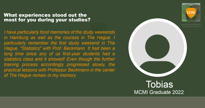 Tobias Shares his Thoughts on the MCMI Programme