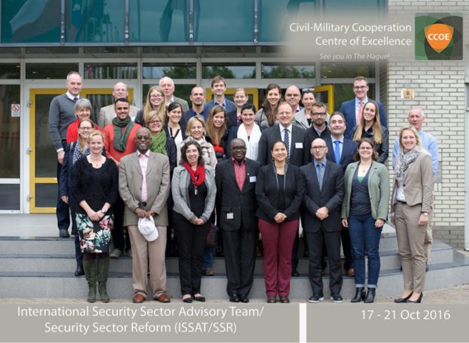 Training on Security Sector Reform at the CCOE